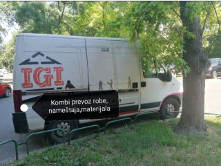 Kombi prevoz "Andjelac" vrši transport robe u Beogradu kao i ka celoj Srbiji
