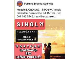 "FORTUNA"- UPOZNAVANJE BEZ LAŽNIH PROFILA