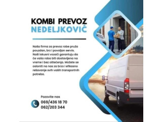 Kombi prevoz nedeljkovic